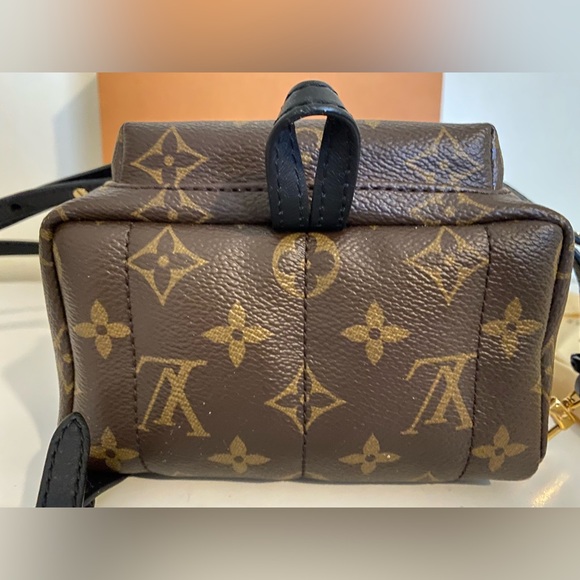 Authentic Louis Vuitton monogram mini palm springs backpack - Picture 6 of 7